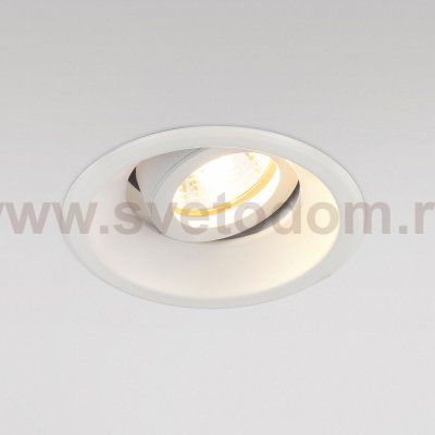 Алюминиевый точечный светильник 6068 MR16 WH белый Elektrostandard