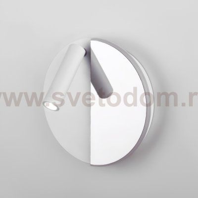 Настенный светодиодный светильник Drom LED 40105/LED белый/хром Elektrostandard