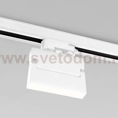 Трековый светильник для трехфазного шинопровода Arda белый 10 Вт 4200 K 85019/01 Elektrostandard