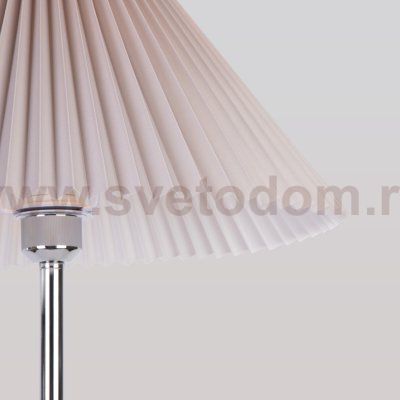 Классический напольный светильник 01133/1 хром/серый Eurosvet Peony