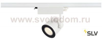 SLV 152801 SUPROS TRACK 3000 Spot, wei?, 4000lm 3000K SLM, 60° Reflektor, inkl. 3P.-Adapter