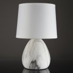 Настольный светильник Escada 10163/L E14*40W White marble MARBLE