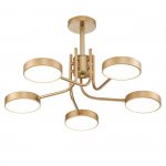 Светильник на штанге Escada 10258/5 LED*44W Champagne gold SKYLAR