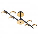 Светильник на штанге Escada 10266/6 LED*95W Black/Brass ALCOR