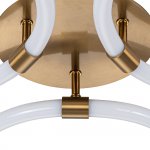 Потолочный светильник Escada 10279/3 LED*84W Brass TUBE