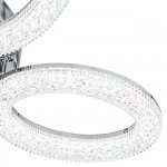 Потолочный светильник Escada 10283/5 LED*148W Chrome BARIT