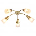 Потолочный светильник Escada 1100/5P Е14*40W Gold AQUILEGIA