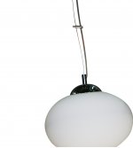 Подвесной светильник ОПАЛ белый d30 h120 Е27 1*60w Kink light 092973-2