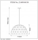 Подвесной светильник 21409/60/30 OTONA Lucide