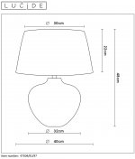 Настольная лампа Lucide 47504/81/97