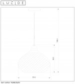 Подвесной светильник Lucide 78389/29/63