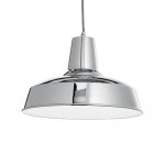 Подвесной светильник Ideal lux MOBY SP1 CROMO (93680)