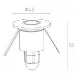 Светильник встраиваемый  Oasis Light W12691