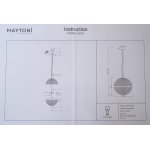 Подвесной светильник Maytoni P004PL-02CH Yonkers
