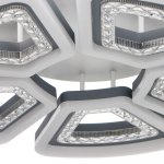 Люстра с ПДУ 74632/5 LED 150Вт диммер 3000-6000К белый 71х71х13 см