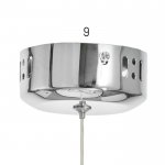 Светильник 86002/1 LED 22Вт 4000К хром 28х15х10-110 см