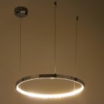 Светильник 86034/1 LED 30Вт 4000К хром 40х40х2-102 см