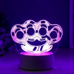 Светильник "Кастет" LED RGB от сети 9,5х15х14 см