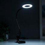 Настольная лампа 16282/1 LED USB черный 11х9х53 см