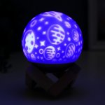 Ночник "Космос" LED USB RGB 9,5х9,5х12,5 см