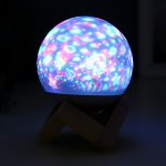 Ночник "Рыбки" LED USB RGB 9,5х9,5х12,5 см